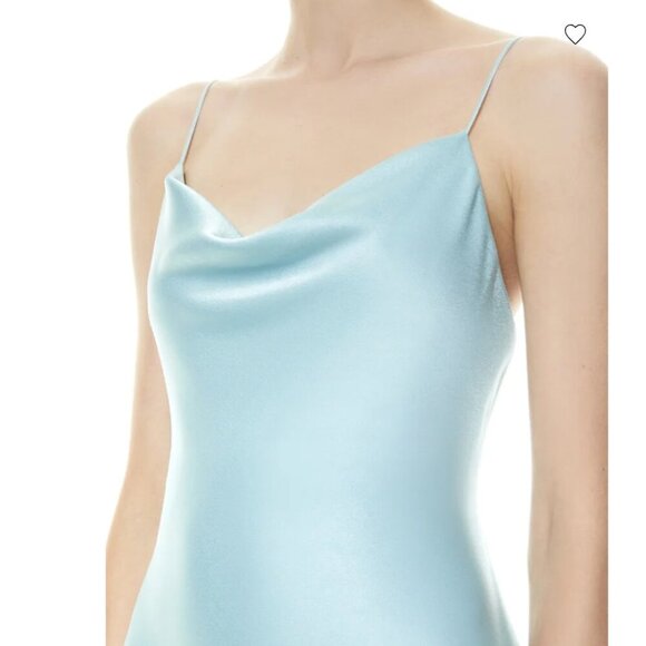 Alice + Olivia Harmony Mini Slip Dress, Size 8 - Picture 5 of 9